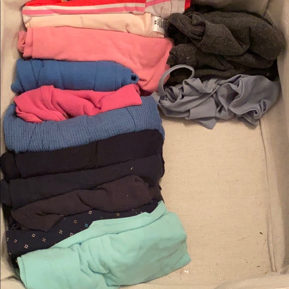 Variety of camisole tank tops